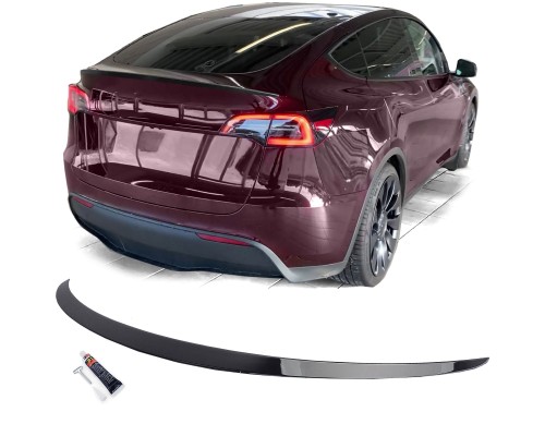 Zadní křídlo, spoiler Tesla Y (2019+) - černý lesklý