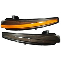 LED dynamické blinkry do zpětných zrcátek Mercedes Benz C/E/GLC/S/V - zatmavené