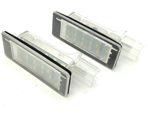 LED osvětlení SPZ Dacia Duster, Lodgy, Logan / Renault /ostatní - podélný konektor