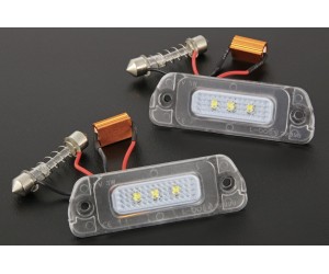 LED osvětlení SPZ Mercedes Benz ML, GL, R – šroubovací, zkosené
