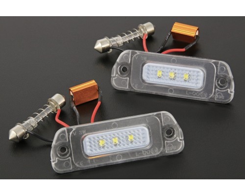 LED osvětlení SPZ Mercedes Benz ML, GL, R – šroubovací, zkosené