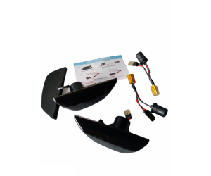 LED dynamické blinkry Opel Mokka, Opel Mokka X - zatmavené