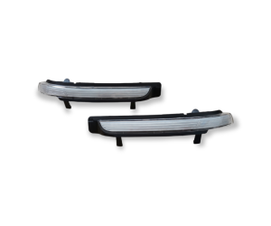 LED dynamické blinkry do zpětných zrcátek Škoda Octavia 2 (facelift) a Superb 2 - čiré