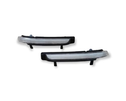 LED dynamické blinkry do zpětných zrcátek Škoda Octavia 2 (facelift) a Superb 2 - čiré