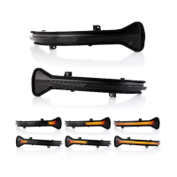 LED dynamické blinkry do zpětných zrcátek BMW 5 (G30/G31) / 6 (G32) / 7 (G11) - zatmavené