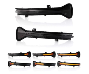 LED dynamické blinkry do zpětných zrcátek BMW 5 (G30/G31) / 6 (G32) / 7 (G11) - zatmavené