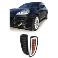 LED přední blinkry s denním svícením Porsche Cayenne (2006-2010)