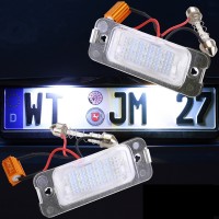 LED osvětlení SPZ Mercedes Benz ML, GL, R – šroubovací, hranaté