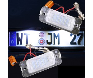 LED osvětlení SPZ Mercedes Benz ML, GL, R – šroubovací, hranaté