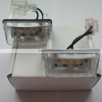 LED osvětlení SPZ Peugeot 307, 407 + víc modelů / Citroen 