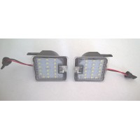 LED osvětlení pod zpětná zrcátka Ford Focus 3, C-Max, Kuga – hranatá verze