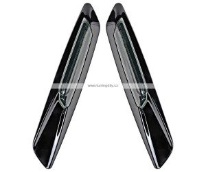 LED blinkry s rámečkem BMW E60/61  E90/91 + ostatní - zatmavené