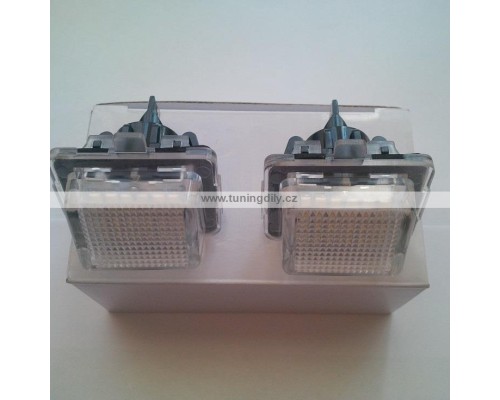 LED osvětlení SPZ Mercedes Benz W204/W212/W221 + ostatní