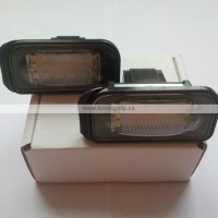 LED osvětlení SPZ Mercedes Benz W203 sedan (C třída)