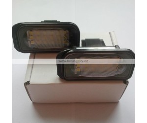 LED osvětlení SPZ Mercedes Benz W203 sedan (C třída)
