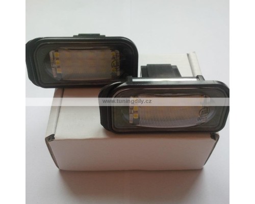 LED osvětlení SPZ Mercedes Benz W203 sedan (C třída)