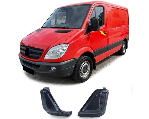 LED blinkry Mercedes Benz Sprinter W906 & Volkswagen Crafter (2006-2018) do zrcátek