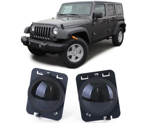 LED boční blinkry Jeep Wrangler JK (2007-2017) - zatmavené