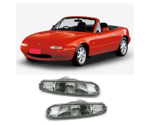 Přední blinkry Mazda MX5 – chromové