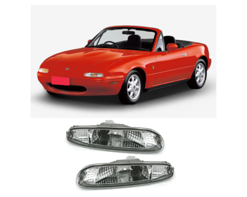 Přední blinkry Mazda MX5 – chromové
