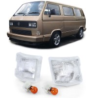 Přední blinkry Volkswagen Transporter T3 (1979-1992) čiré
