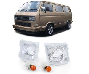Přední blinkry Volkswagen Transporter T3 (1979-1992) čiré