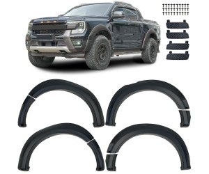 Lemy blatníků Ford Ranger T9 Wildtrak/XL/XLT (2023+) - verze bez imitace šroubků