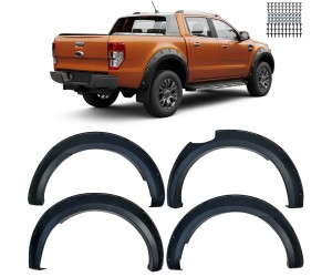Lemy blatníků Ford Ranger T7/T8 (2016-2021) vyšší s imitací šroubků
