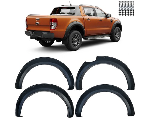 Lemy blatníků Ford Ranger T7/T8 (2016-2021) vyšší s imitací šroubků