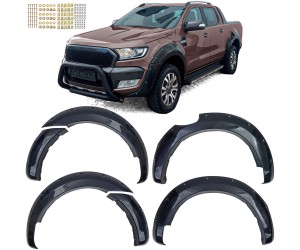 Lemy blatníků Ford Ranger T7/T8 (2016-2022) nižší s imitací šroubků