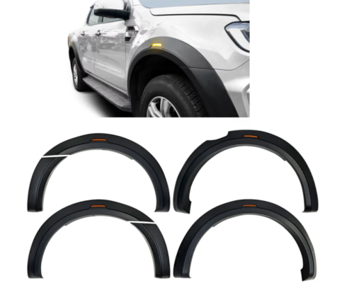 Lemy blatníků Ford Ranger T6/T7/T8 (2012-2022) nižší bez imitace šroubků s odrazkou