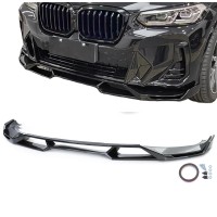 Přední spoiler/splitter BMW X3 G01 (2021+) s M-Sport paketem - vzhled carbon