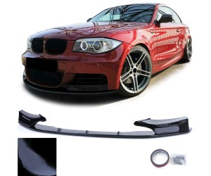 Přední spoiler / lízátko BMW 1 F20/F21 (2010-2014) - černý lesklý