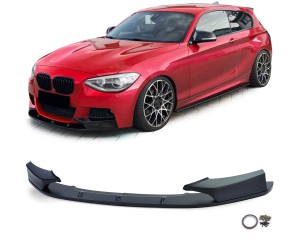 Přední spoiler / lízátko BMW 1 F20/F21 (2010-2014) - černý matný