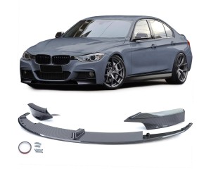Přední spoiler BMW 3 F30/F31 (pro M-nárazník) - vzhled carbon