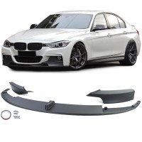 Přední spoiler BMW 3 F30/F31 (pro M-nárazník) - černý matný