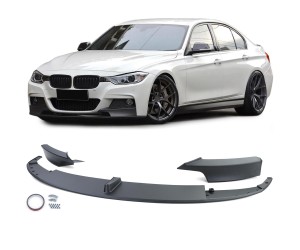 Přední spoiler BMW 3 F30/F31 (pro M-nárazník) - černý matný
