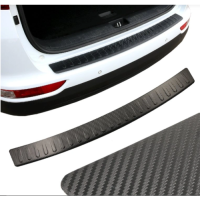 Nerezová ochranná lišta na nárazník Mercedes Benz ML (W164) - vzhled carbon