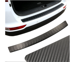 Nerezová ochranná lišta na nárazník Mercedes Benz ML (W164) - vzhled carbon