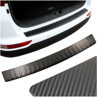 Nerezová ochranná lišta na nárazník BMW X1 E84 - vzhled carbon