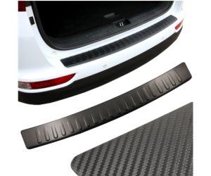 Nerezová ochranná lišta na nárazník Dacia Lodgy - vzhled carbon