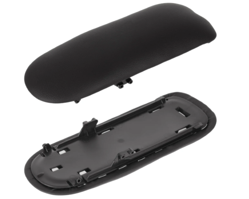 Vrchní kryt / víko loketní opěrka Mini R55/R56/R57/R58/R59 - černé