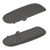 Vrchní kryt / víko loketní opěrka Mini R55/R56/R57/R58/R59 - šedé