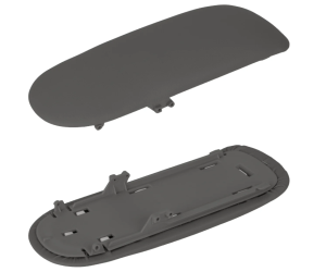 Vrchní kryt / víko loketní opěrka Mini R55/R56/R57/R58/R59 - šedé