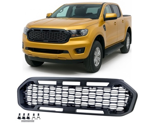 Maska Ford Ranger T8 XL/XLT (2019-2022) - sportovní mřížka bez loga