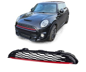 Maska Mini One/Cooper F55/F56/F57 (2014-2020) - černá s červenou lištou