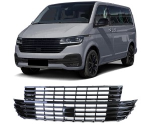 Maska Volkswagen T6.1 (2019+) - černá lesklá (bez znaku)