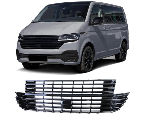 Maska Volkswagen T6.1 (2019+) - černá lesklá (bez znaku)