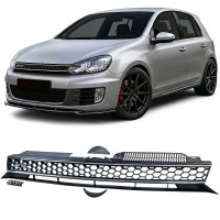 Maska Volkswagen Golf 6 - černá s chromovými lištami