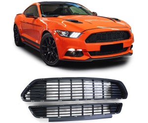 Maska Ford Mustang 6 (2014-2017) - černá lesklá bez znaku